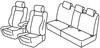 Set coprisedili Superior - Nero/Grigio - Volkswagen Tiguan (Sportline) (12/07>04/16)