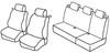 Set coprisedili Superior - Nocciola - Renault Clio III 3p (10/05>01/13)