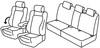 Set coprisedili Superior - Nero/Grigio - Volkswagen Tiguan (Sportline) (09/11>04/16)