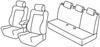 Set coprisedili Superior - Nero/Grigio - Citroen C3 (Comfort) (11/09>10/16)
