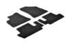 Set tappeti su misura in moquette - Nero -  Peugeot 3008 (05/09>11/13) -  Peugeot 3008 (12/13>09/16)