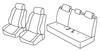 Set coprisedili Superior - Beige - Mazda 2 5p (Attraction) (03/15>)
