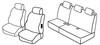 Set coprisedili Superior - Beige - Citroen Berlingo Multispace 5p (04/08>08/18) - Peugeot Partner Tepee 5p (05/08>08/18)