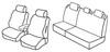Set coprisedili Superior - Nocciola - Fiat Bravo (02/07>11/15)