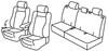 Set coprisedili Superior - Beige - Opel Antara (11/06>05/17)