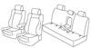 Set coprisedili Superior - Grigio/Nero - Kia Sportage (Ex) (03/16>)