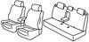 Set coprisedili Superior - Nocciola - Fiat Tipo 4p (12/15>)