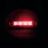 Premium, luce a 4 led, montaggio ad incasso, 12/24V - Rosso