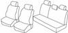 Set coprisedili Superior - Nero/Grigio - Dacia Sandero (09/08>12/12) - Dacia Sandero Stepway (07/09>12/12)