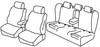 Set coprisedili Superior - Nocciola - Audi A4 Avant (05/08>10/15)