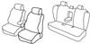 Set coprisedili Superior - Grigio/Nero - Volvo S80 (05/06>04/13) - Volvo S80 (fino al 2015) (05/13>2015)