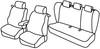 Set coprisedili Superior - Nero/Rosso - Kia Pro Cee'd 3p (Sport) (01/08>08/11)