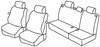 Set coprisedili Superior - Nero/Rosso - Volkswagen Polo 3p (11/01>08/09)
