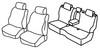 Set coprisedili Superior - Nocciola - Chevrolet Trax (03/13>09/15) - Opel Mokka (11/12>03/16) - Opel Mokka X (04/16>)