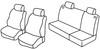 Set coprisedili Superior - Grigio/Nero - Volkswagen Polo 3p (fino al 8/1999) (08/94>08/99) - Volkswagen Polo 5p (fino al 8/1999) (08/94>08/99)