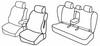 Set coprisedili Superior - Nero/Blu - Bmw Serie 3 (E90) 4p (03/05>01/12)