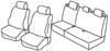 Set coprisedili Superior - Nero/Rosso - Opel Mokka (11/12>03/16) - Opel Mokka X (04/16>)