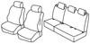Set coprisedili Superior - Nocciola - Citroen C3 Picasso (Exclusive) (01/09>10/12)