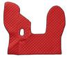 Tappeto centrale in similpelle - Rosso - Daf CF (07/13>) manuale, Euro 6