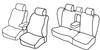 Set coprisedili Superior - Nocciola - Volkswagen Passat Variant (Trendline) (01/11>10/14)