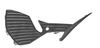 GRIGLIA P/TI A/DX CROM-NERA LUCIDA C/PDC PEUG 308 07/21> GT