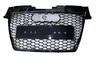 GRIGLIA SILVER-NERA A NIDO D'APE AUDI TT/TTRS 06/08>