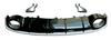 SPOILER P/TI POST DOPPIO SCAR TUBO SINGOLO AUDI A7 01/15>